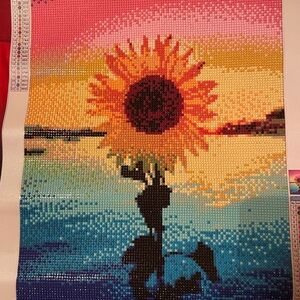 Sunflower Diamond Painting Kit - Multicolor